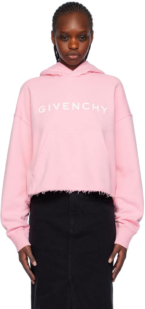 givenchy hoodie pink